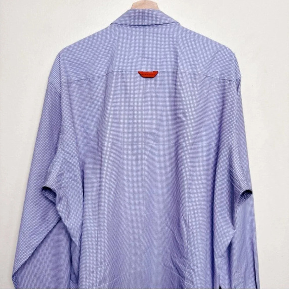 7 Downie St.  Mens 8 XXXL Purple Button Dress Shirt - Picture 10 of 12